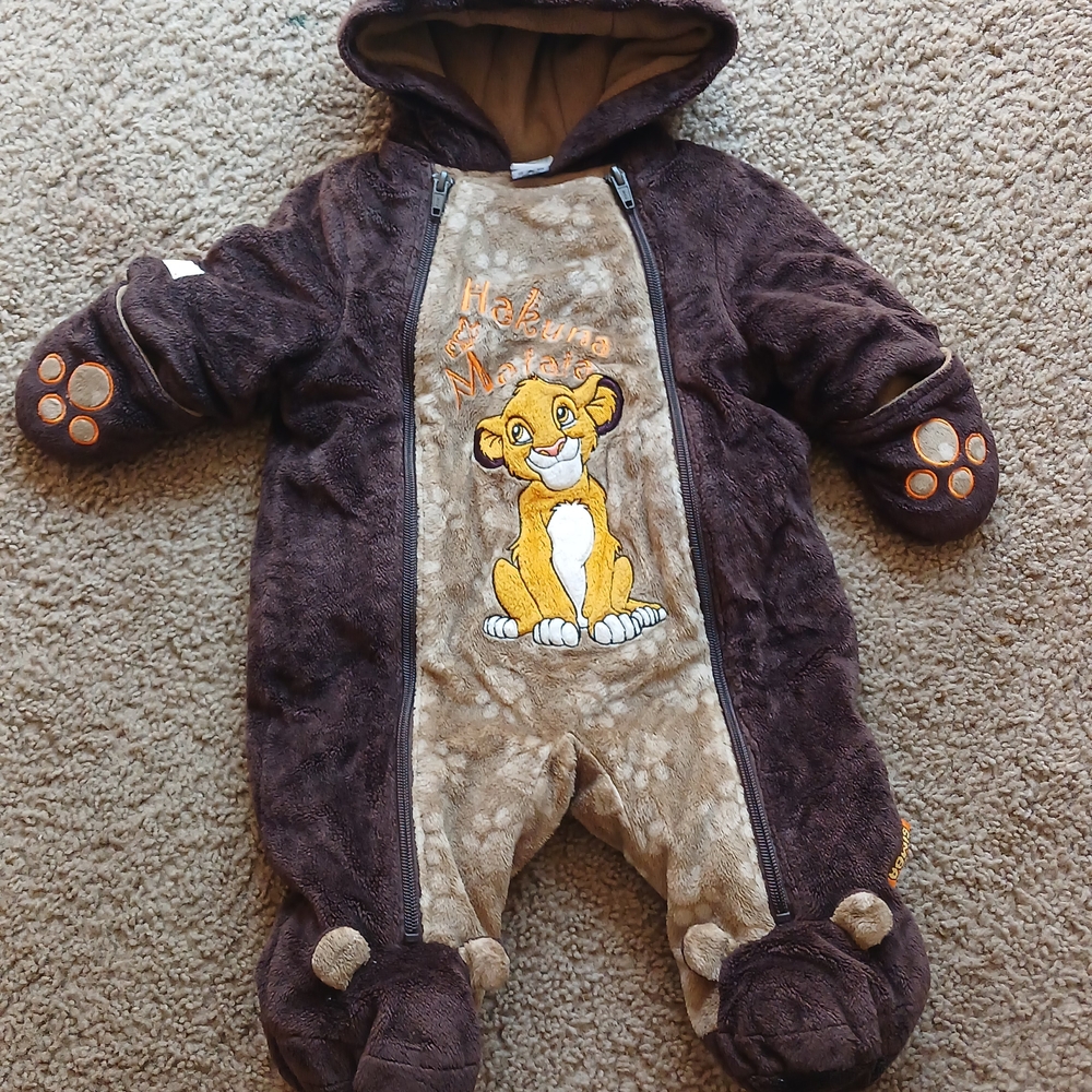 Disney Lion King Baby One Piece - Brown